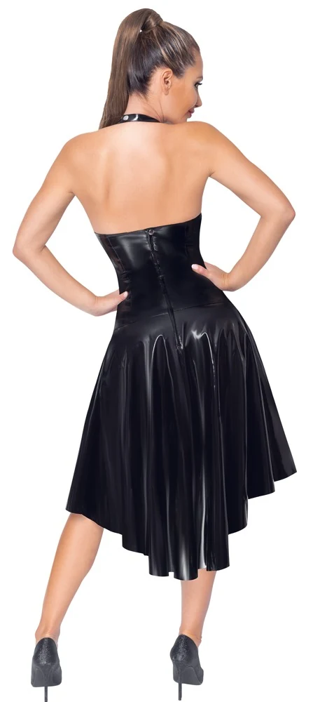 Black Level Kleid aus Lack