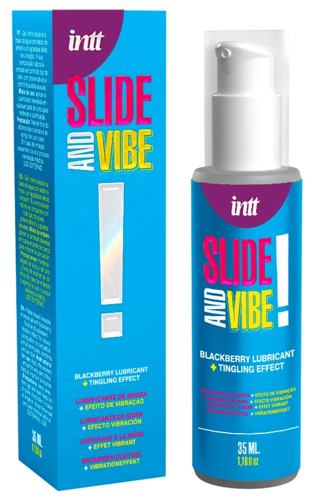 intt Slide and Vibe! gleitmittel mit aroma