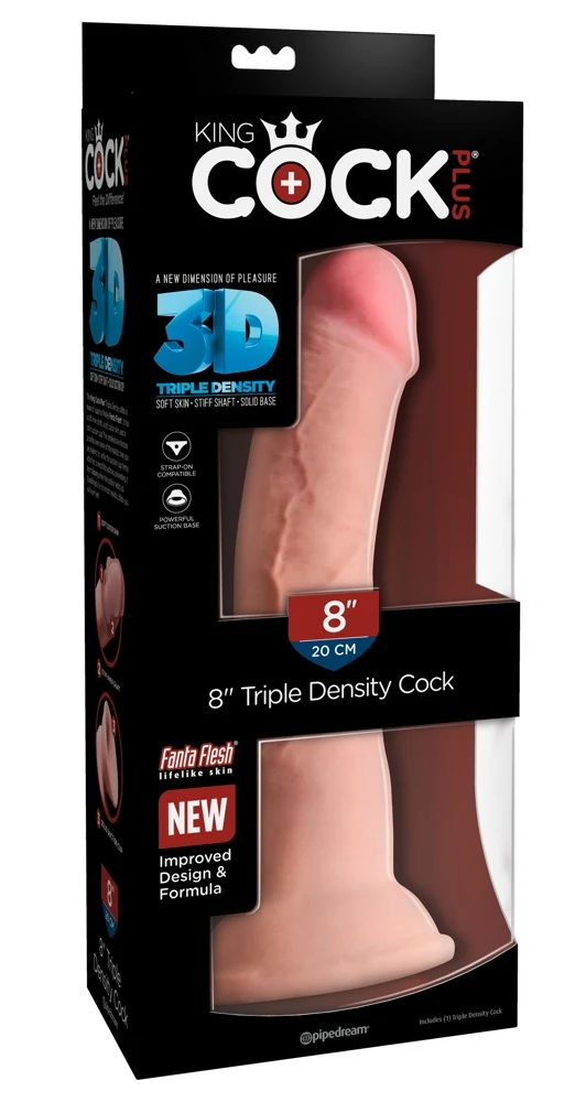 King Cock Plus 8“ Triple Density 24,1 cm dildo