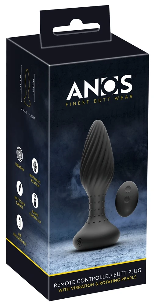 ANOS Remote Controlled Butt Plug 15,1 cm anal toy