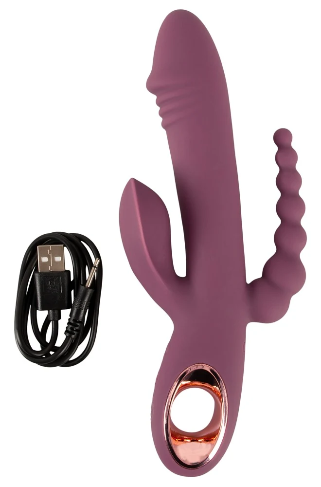 You2Toys Slim Triple Plum 21,4 cm vibrator