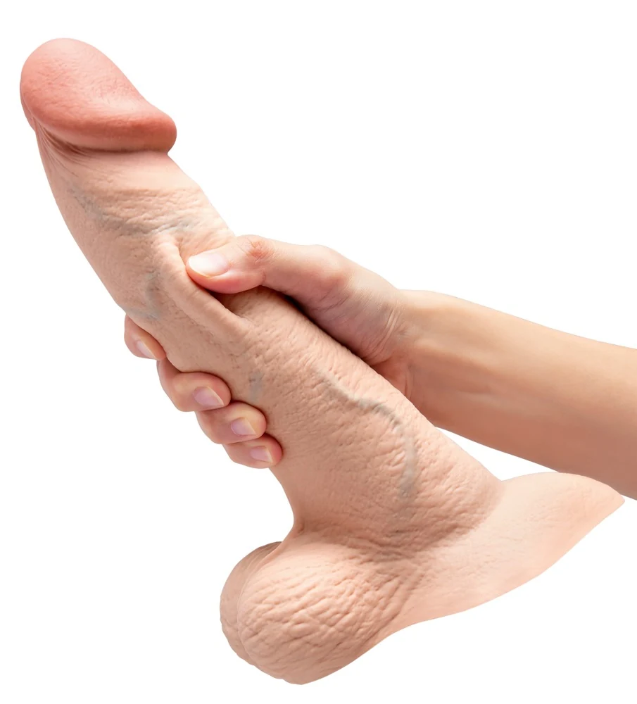 b-Vibe Slipskin curvy 25 cm dildo