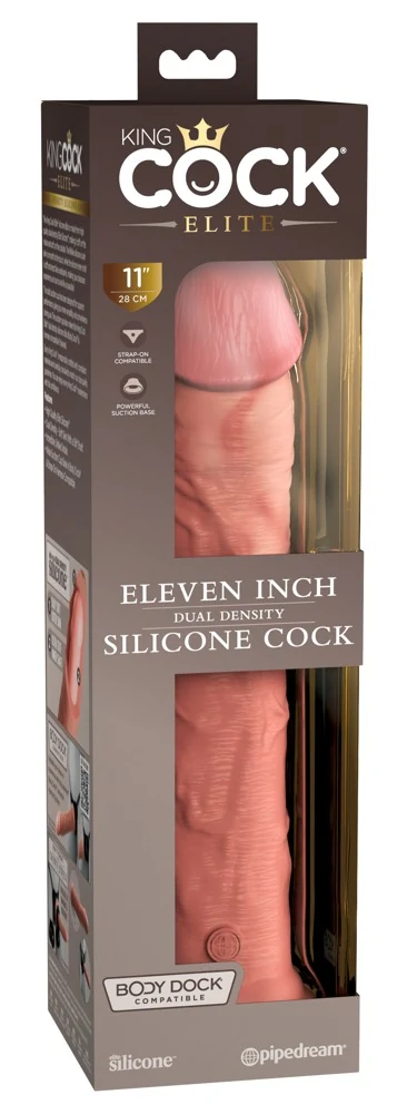 King Cock Elite 11“ Dual Density Silicone 29,5 cm dildo