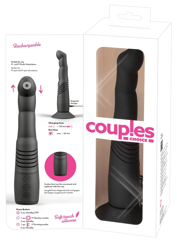 Couples Choice G and P-Spot Thrusting Vibrator