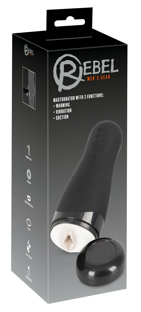 Rebel Masturbator with 3 Functions