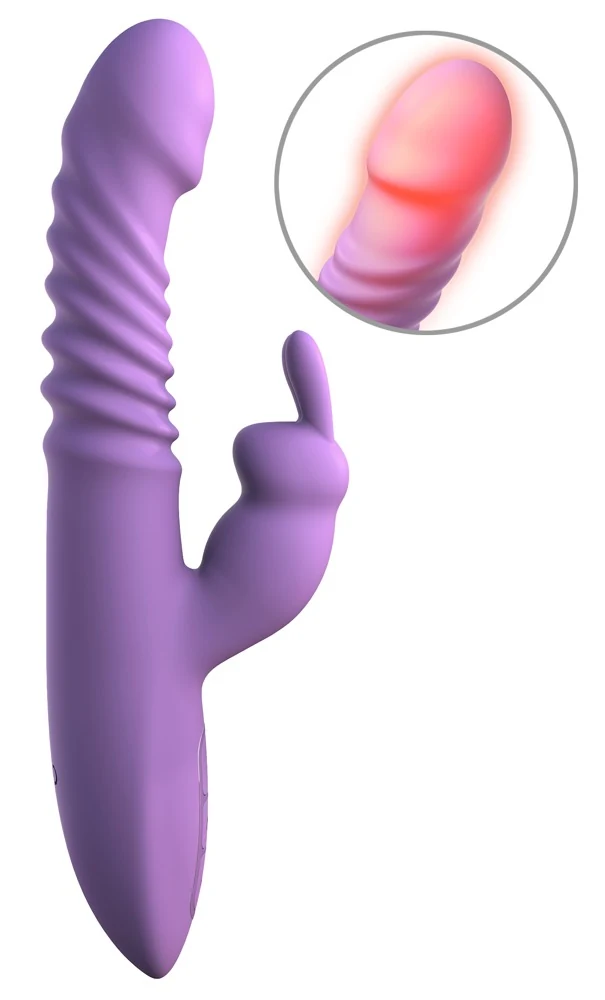 Fantasy For Her thrusting silicone rabbit 24 cm vibrator