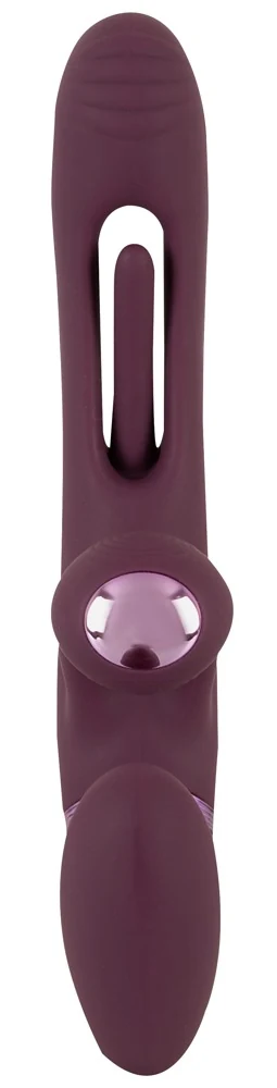 JAVIDA RC Strapless Strap-On With Flicking Tongue 23,5 cm vibrator