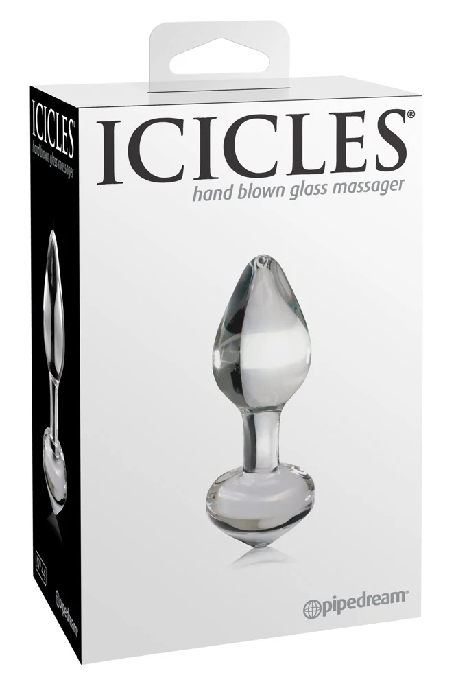 Icicles No. 44 8 cm anal toy