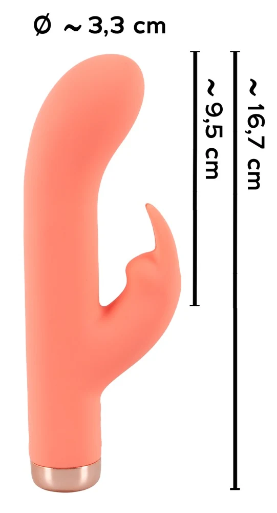 Peachy Mini Rabbit Vibrator 16,7 cm