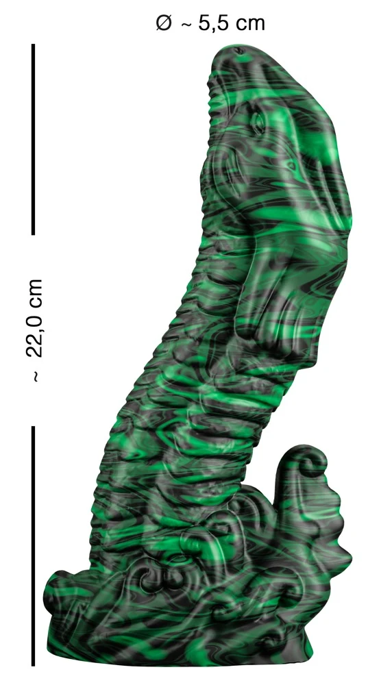 Beasty Cocks Lizard Peak 22 cm dildo
