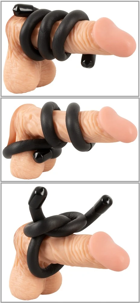 Bad Kitty Bendable cock ball ring penisring