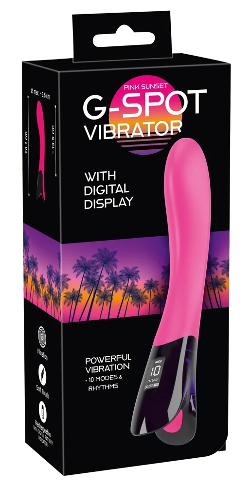 You2Toys Pink Sunset G-Spot Vibrator 20,1 cm