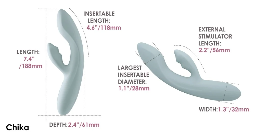 SVAKOM Chika 18,8 cm vibrator