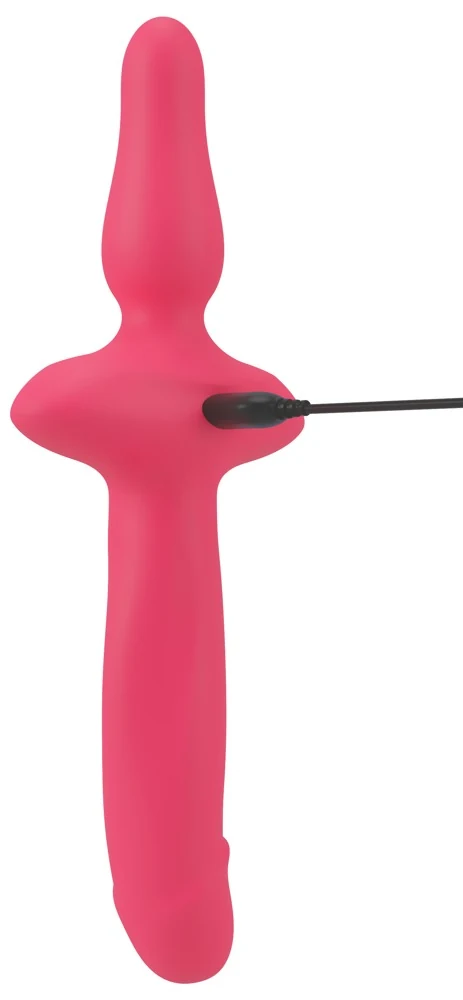 Couples Choice 2in1 Vibrator Butt Plug 26 cm
