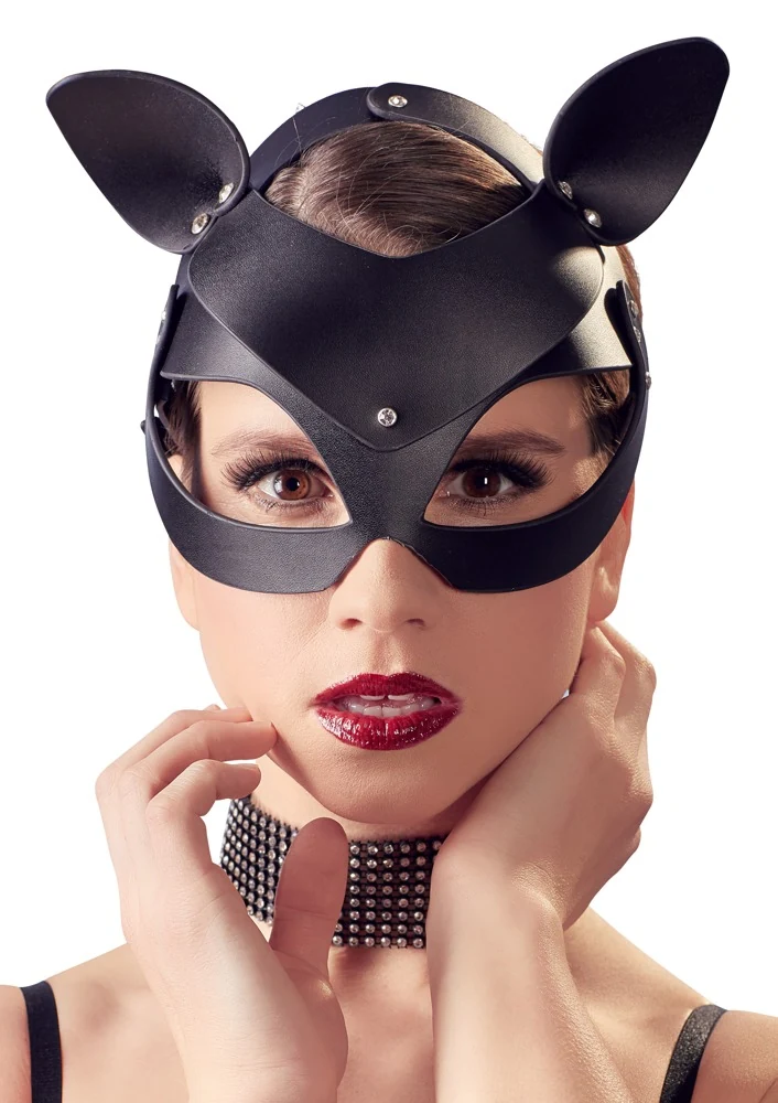 Bad Kitty Catmask Strass masken knebel
