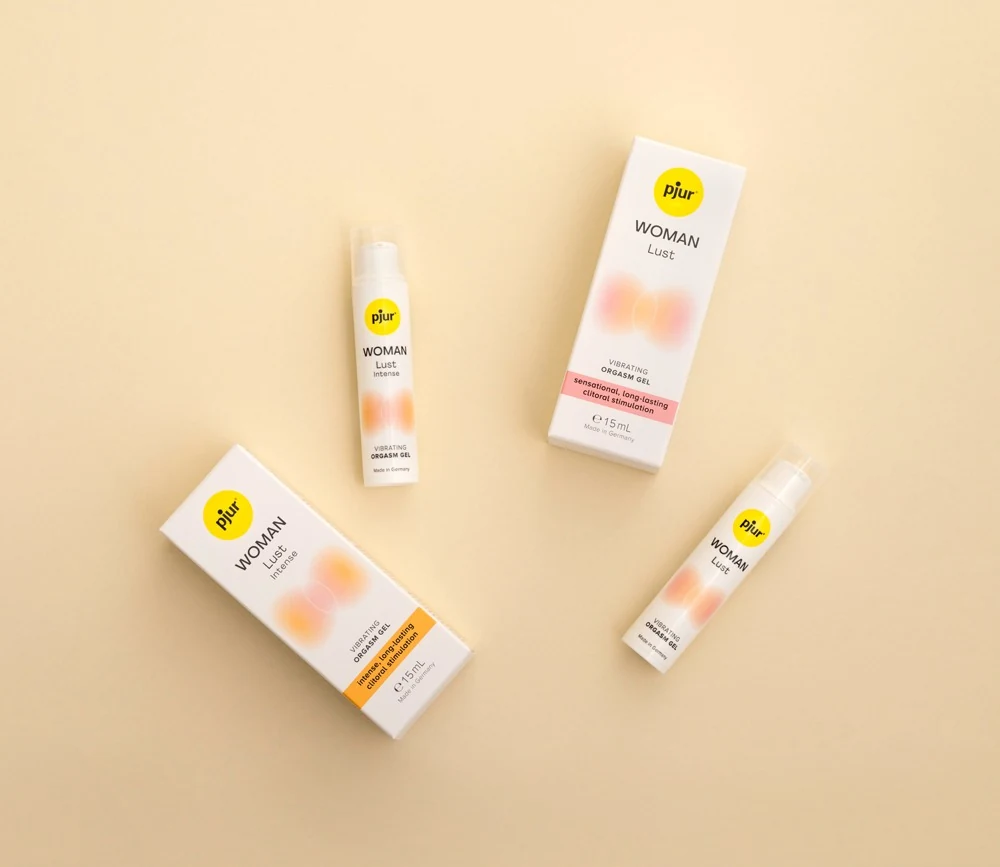 pjur WOMAN Lust stimulierende gele sprays