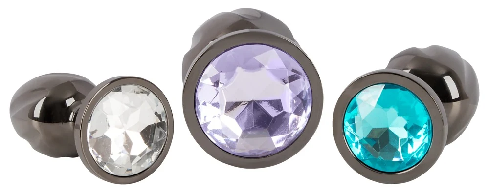 ANOS Metal Butt Plug Set anal toy