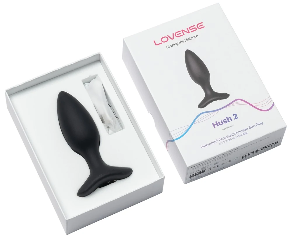 Lovense Hush 2 12,2 cm anal toy