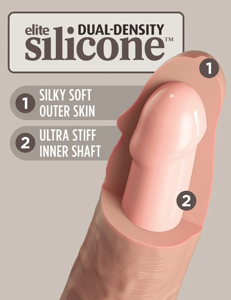 King Cock Elite Beginner's Silicone Body Dock Kit strap-on