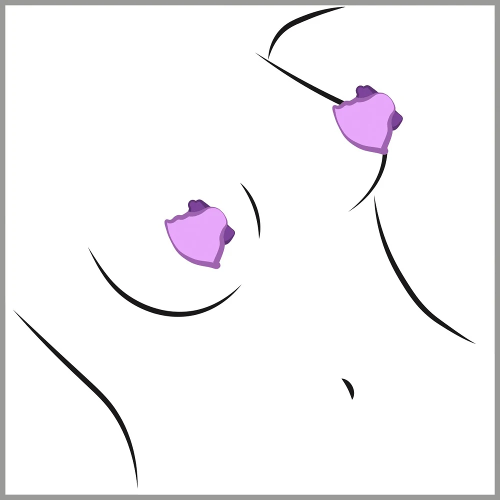 Fantasy For Her Vibrating nipple suck-hers vagina- und nippelsauger
