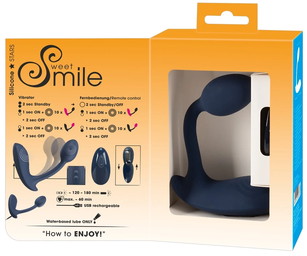 Sweet Smile RC Bendable Panty Vibrator 13,3 cm