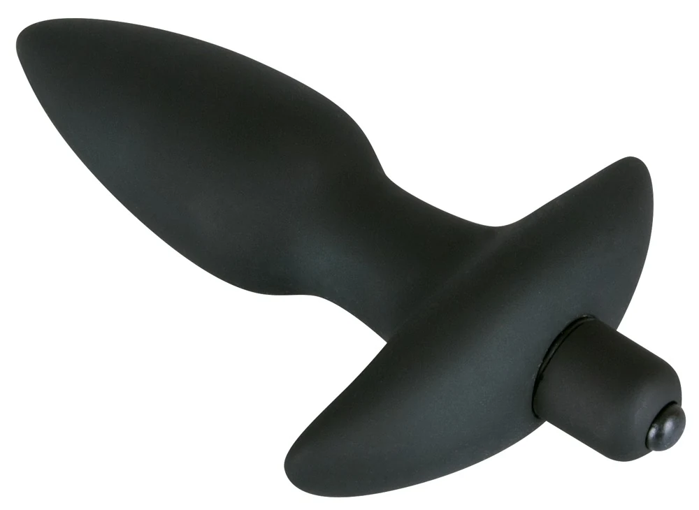 Black Velvets Vibrating Plug 15 cm anal toy