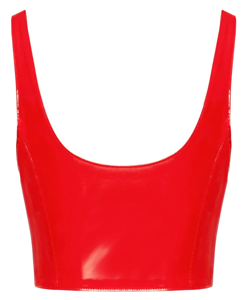 Black Level Top aus Lack