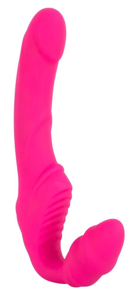 Strapless Strap-On Vibrating 21,8 cm vibrator