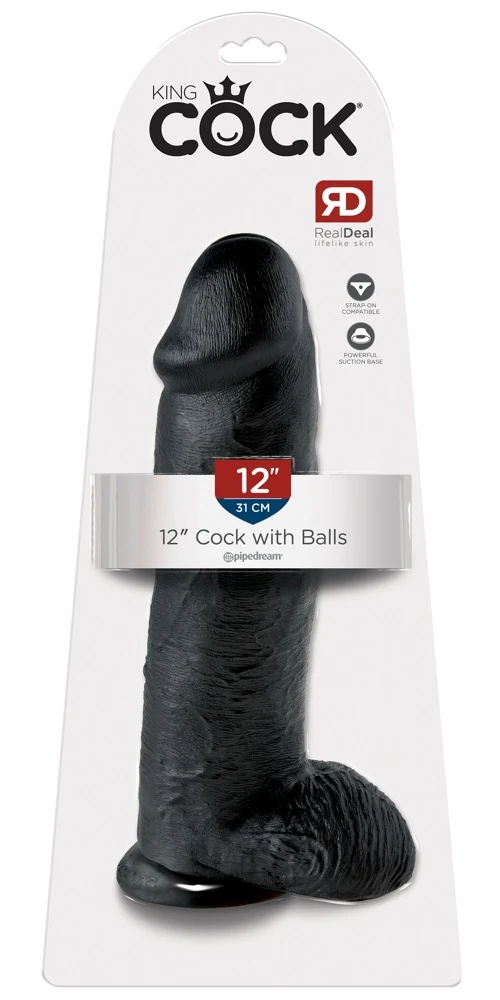 King Cock 12“ with Balls 30,5 cm dildo