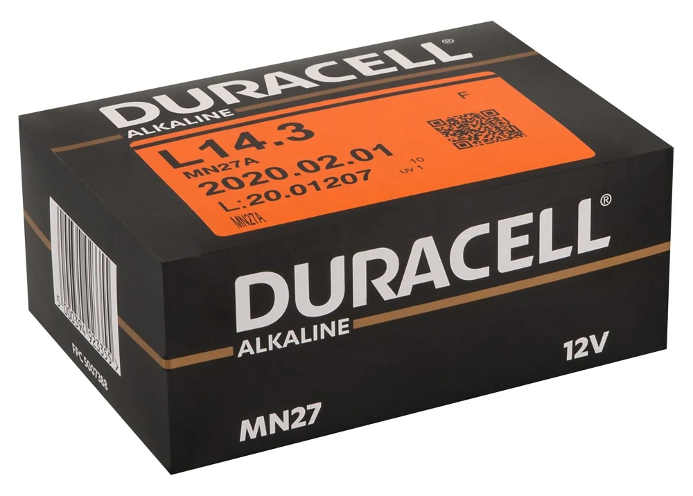 Duracell Batterie 27A 10 x 1er batterien