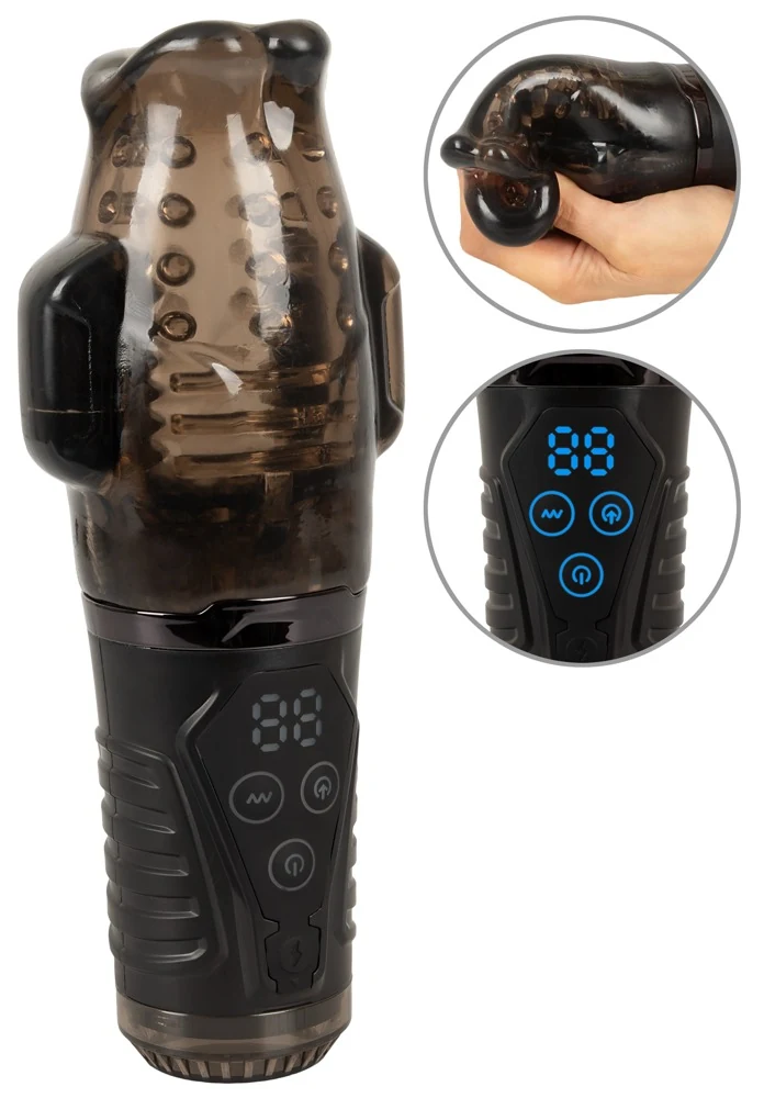Stroker Sucking Masturbator with Dual Vibration