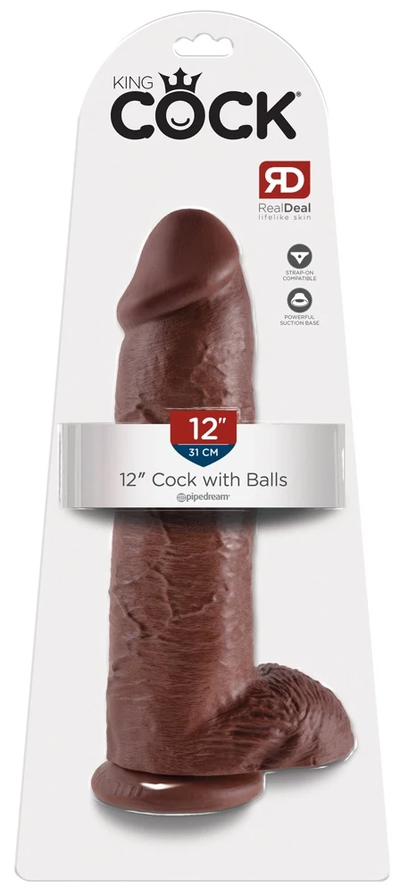 King Cock 12“ with Balls 30,5 cm dildo