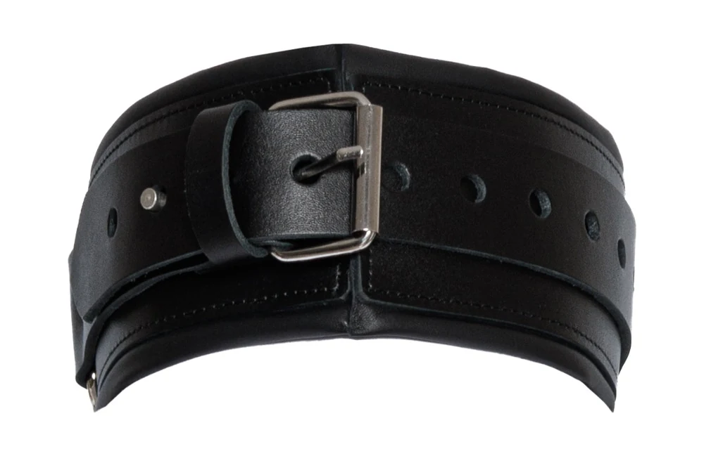 ZADO Halsfessel/Leine aus Leder bondage fesseln