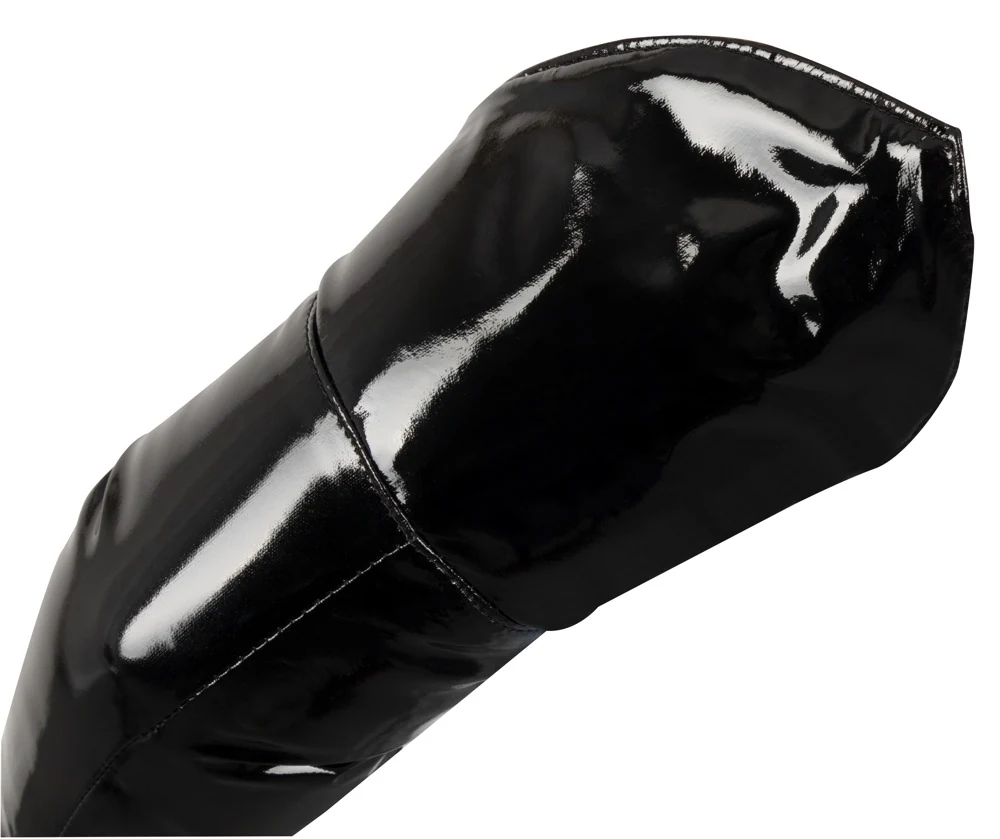 Black Level Handschuhe aus Lack