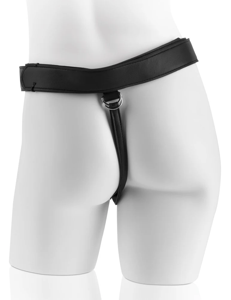 King Cock 7“ Uncut with Strap-On Harness