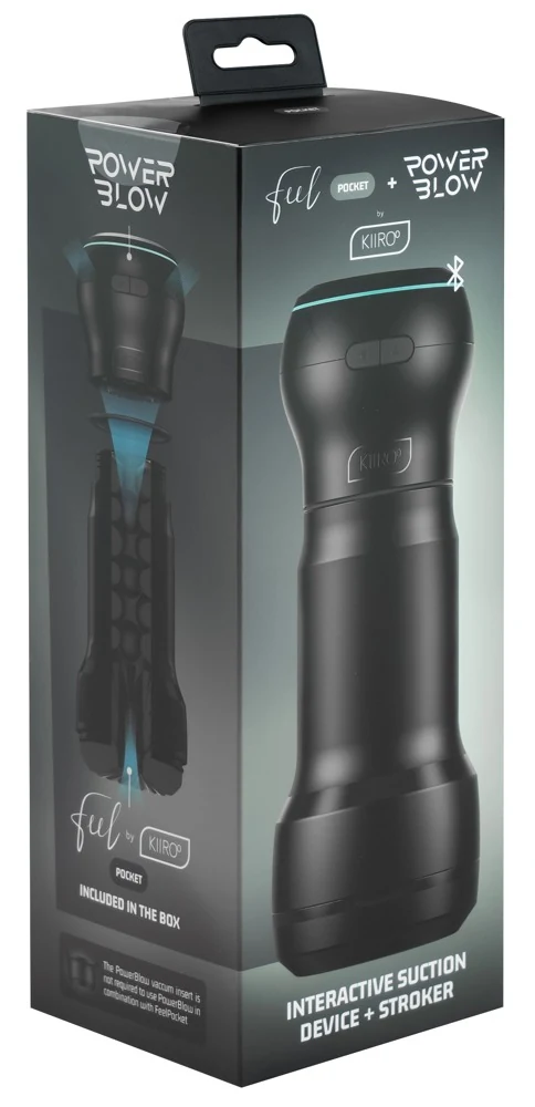 Kiiroo PowerBlow Feel Pocket Stroker Combo masturbator