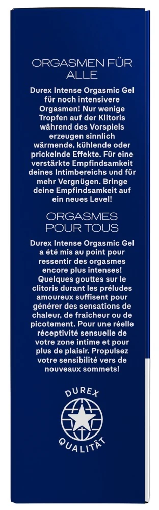 Durex Intense Orgasmic Gel stimulierende gele sprays