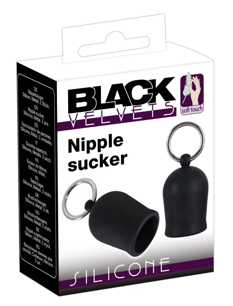 Black Velvets Nipple sucker vagina- und nippelsauger
