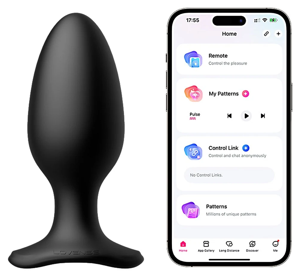 Lovense Hush 2 15 cm anal toy