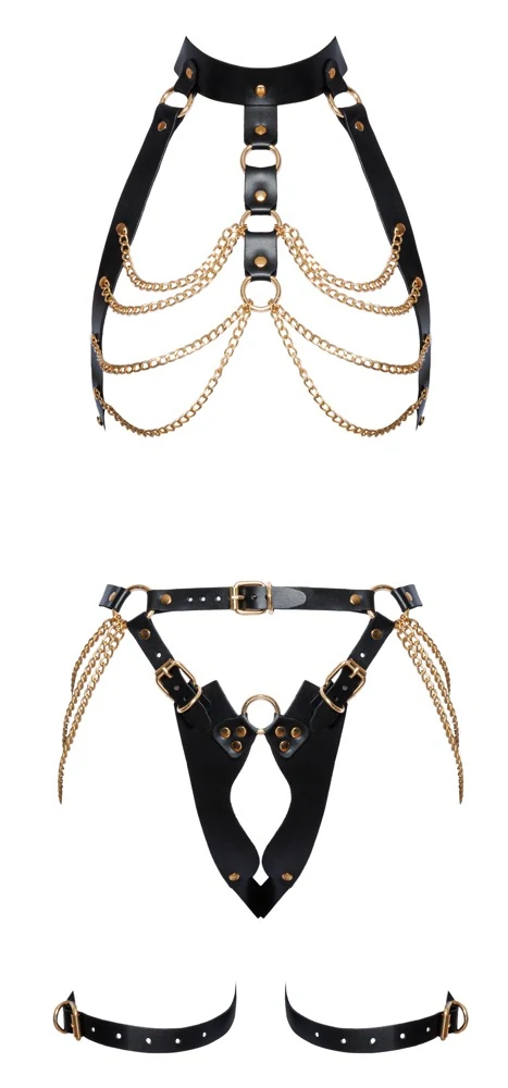 ZADO Harness-Set leder