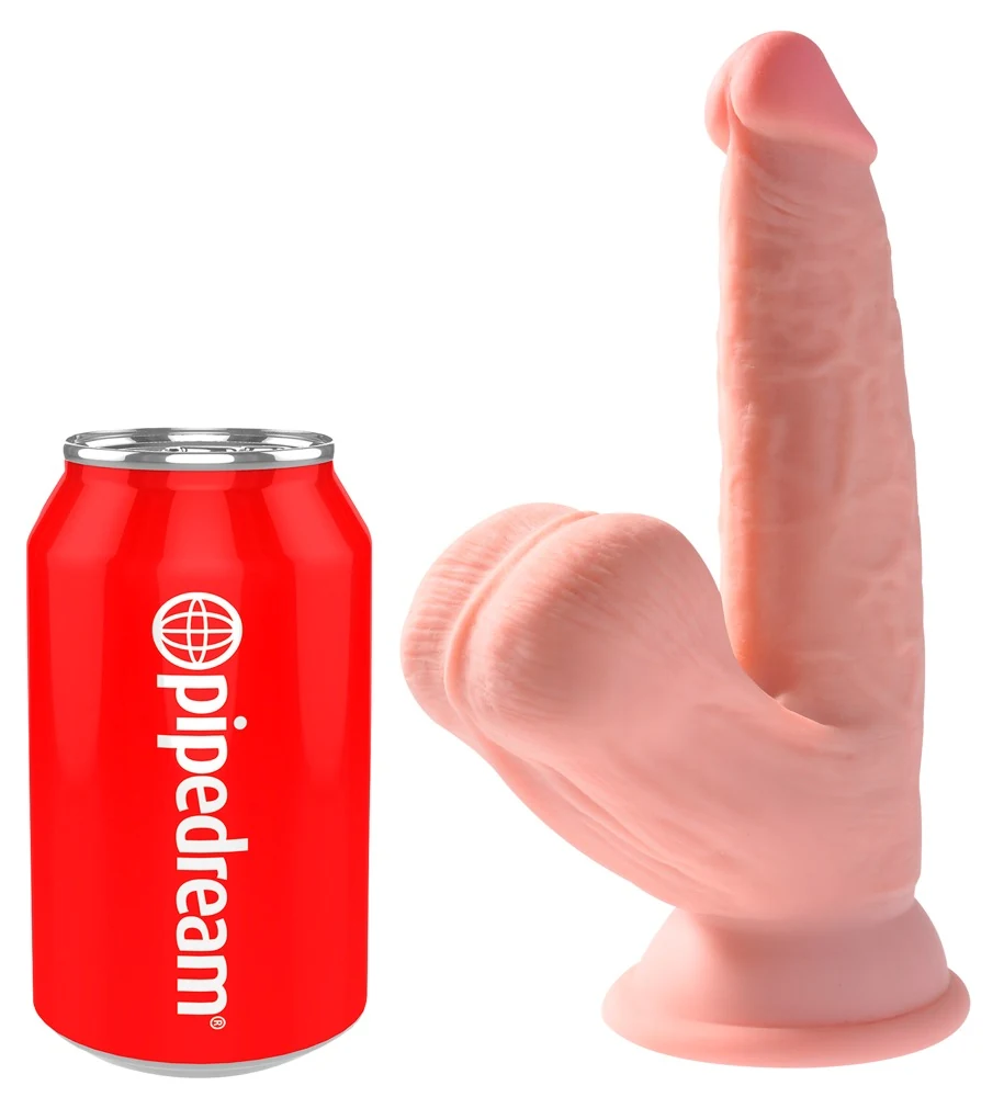 King Cock Plus Triple Density with Swinging Balls 19,5 cm dildo