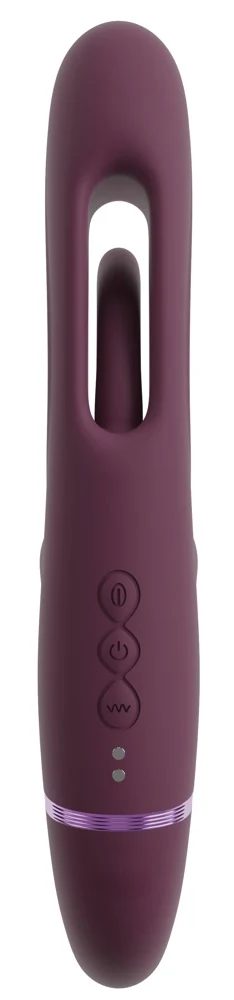 JAVIDA RC Strapless Strap-On With Flicking Tongue 23,5 cm vibrator
