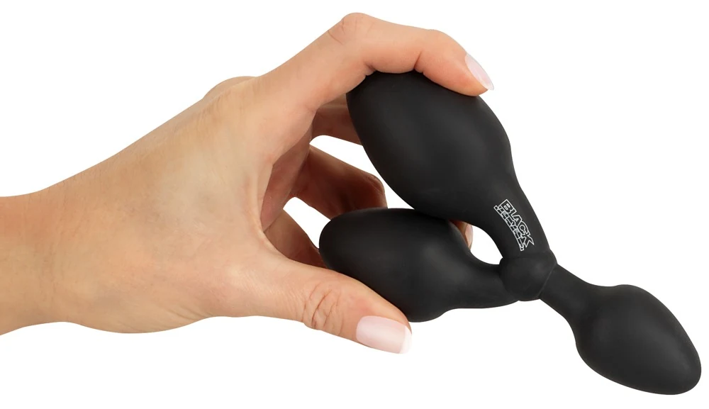 Black Velvets Training triple butt plug 13,8 cm anal toy