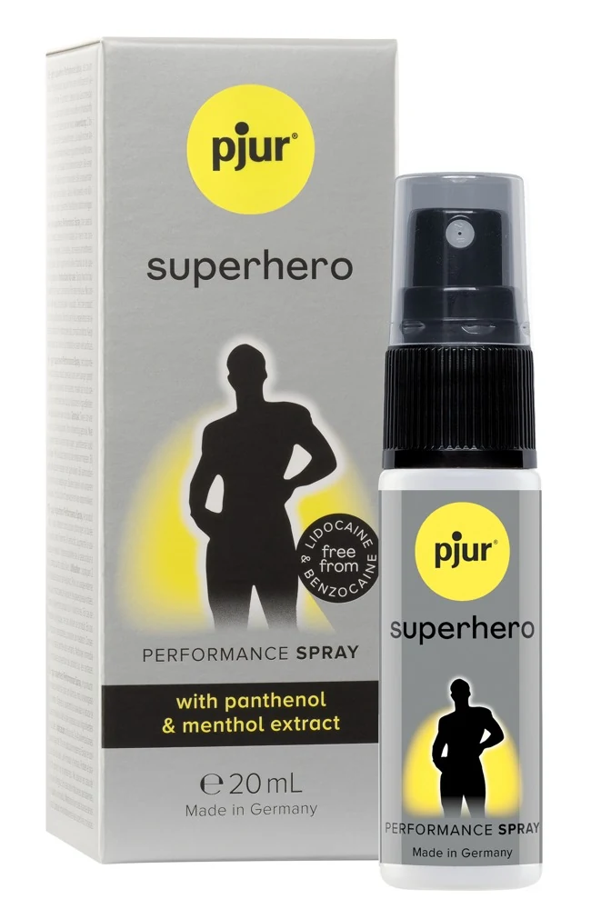 pjur Superhero stimulierende gele sprays
