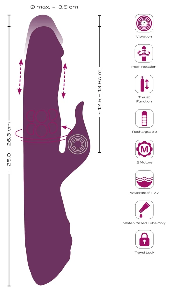 JAVIDA 3 Function Vibrator