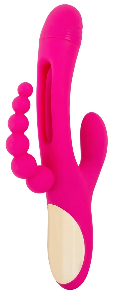 Sweet Smile Triple Vibe With Flicking Tongue 24,4 cm vibrator