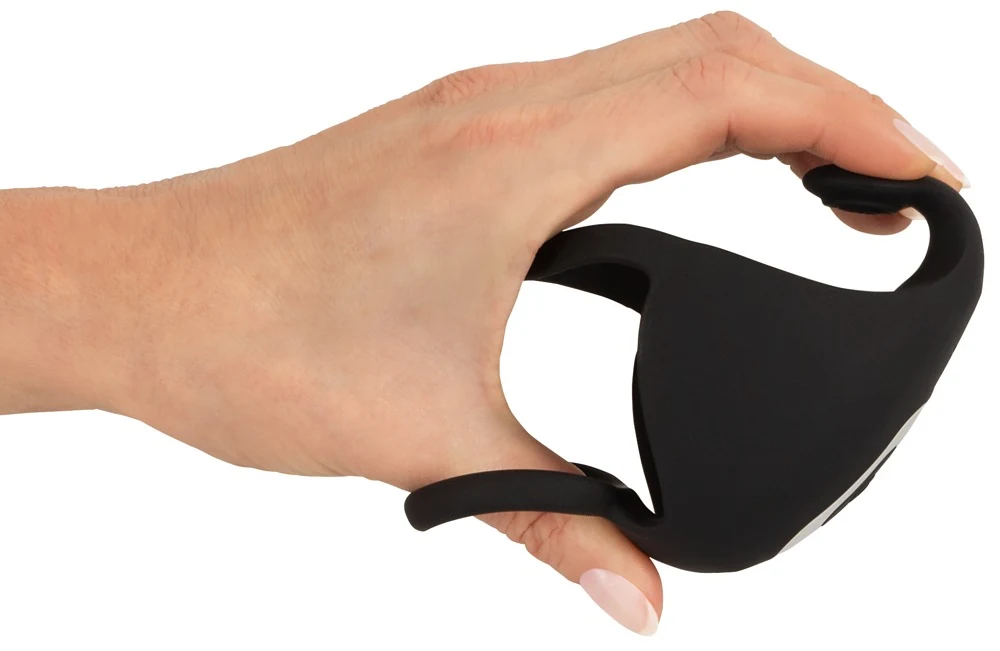 Rebel Cock ring with RC ball massager penisring