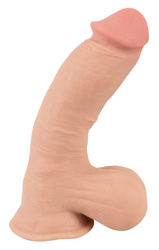 Nature Skin Dildo with moveable 19,9 cm