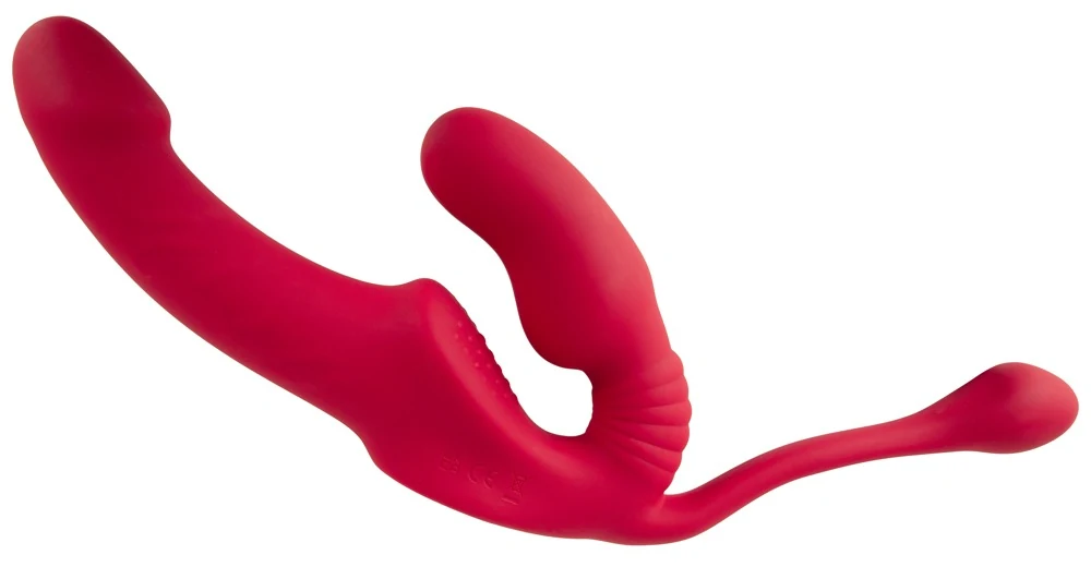 Strapless Strap-On Triple Teaser RC 23 cm vibrator