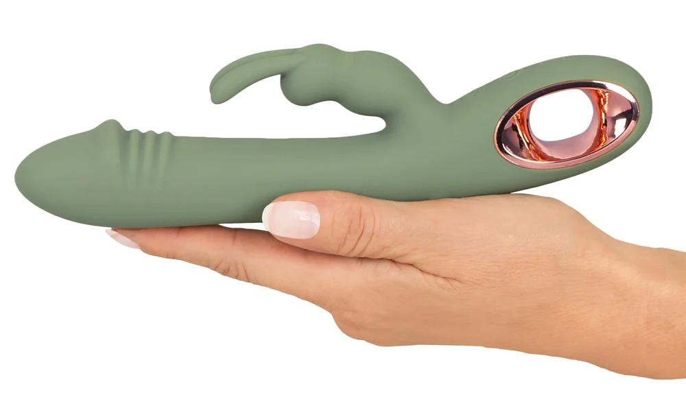 You2Toys Slim Rabbit Olive 21,4 cm vibrator